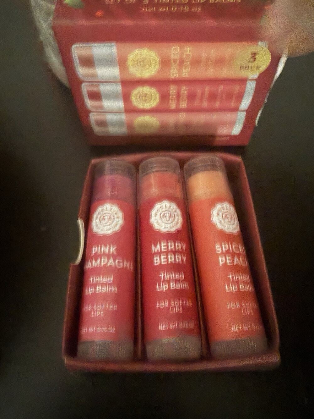 1-Woolizes Mistletoe Lip Balms & Holiday Trio